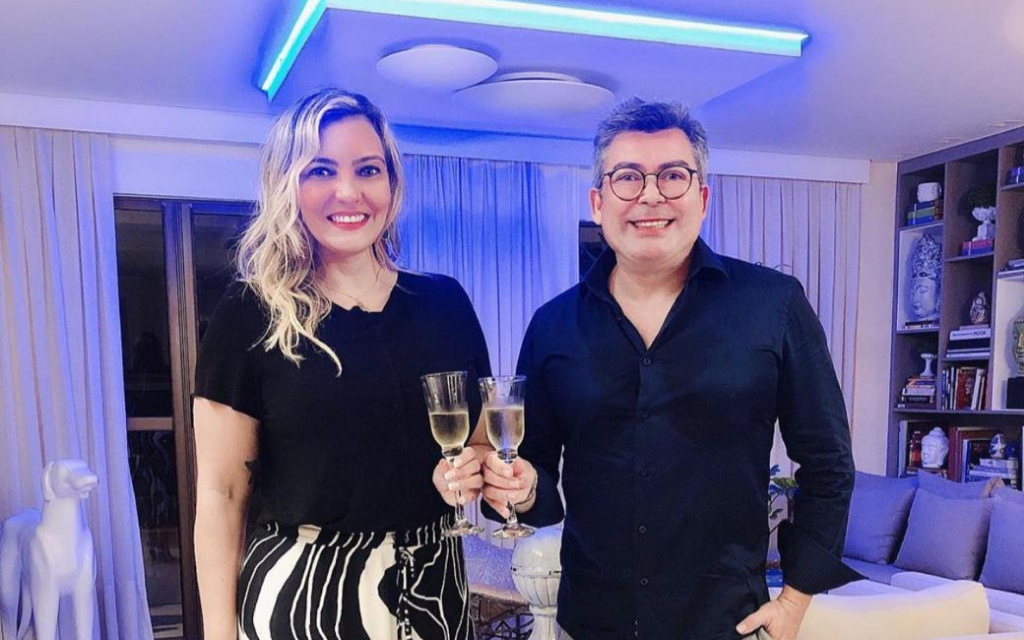 Andréia Barros e Ricardo Castro na foto